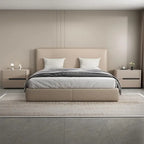 Aesthetic Modern Style  Bed Side Table With 2 Drawers