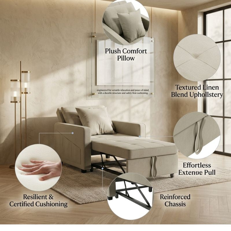 Matrix Sanctuary Conversion Pivot Chair