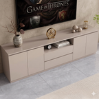 Minimalist Aluma-Glow Luxury TV Cabinet