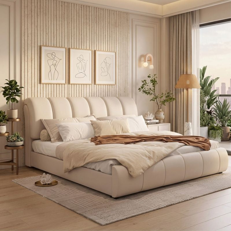 Minimalist Heirloom Lotus Bed Frame