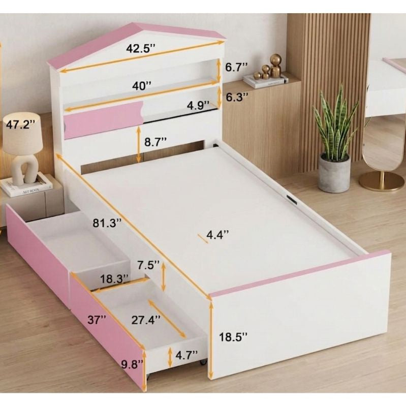 Minimalist Little Manor Bedframe