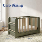 Minimalist Lykkee Cubby Nursery Bedframe