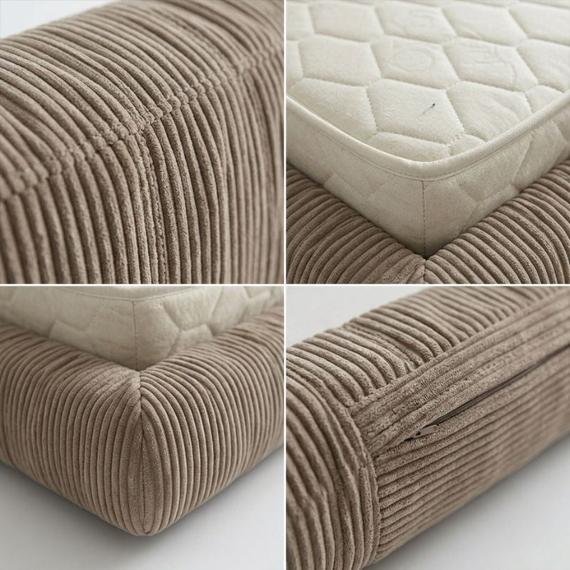 Minimalist Mono-Velvet Bed Frame