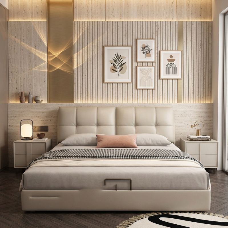 Minimalist Philips Upholstered Bed Frame