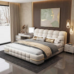 Mod-Cloud Gold Platform Bed Frame