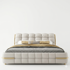 Mod-Cloud Gold Platform Bed Frame