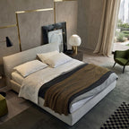 Modello Haven Soft Bed Frame - Upholstered Minimalist Bed