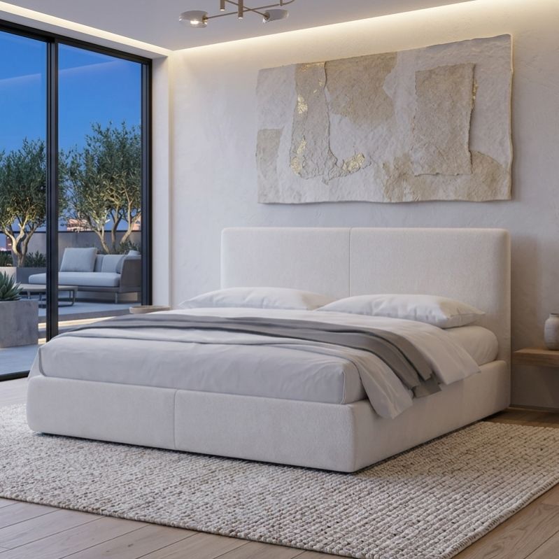 Modern Crestwood Upholstered Bed