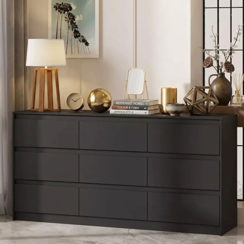 Modern Horizontal Dresser Storage Cabinet