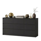 Modern Horizontal Dresser Storage Cabinet