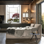 Modern Minimalist Upholstered Bed Frame