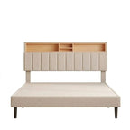 Modern Nordic Nook Upholstered Bed Frame