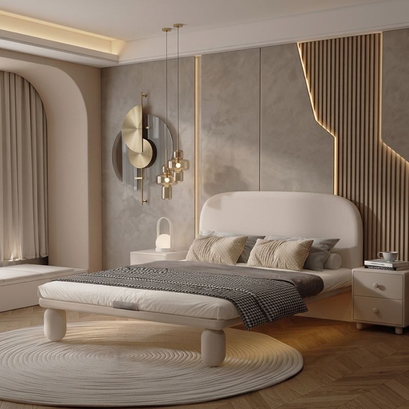 Modern Nova Sleek Contemporary Platform Bed Frame