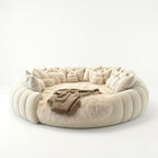 Modern Radius Circa Round Bed Frame