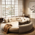 Modern Radius Circa Round Bed Frame