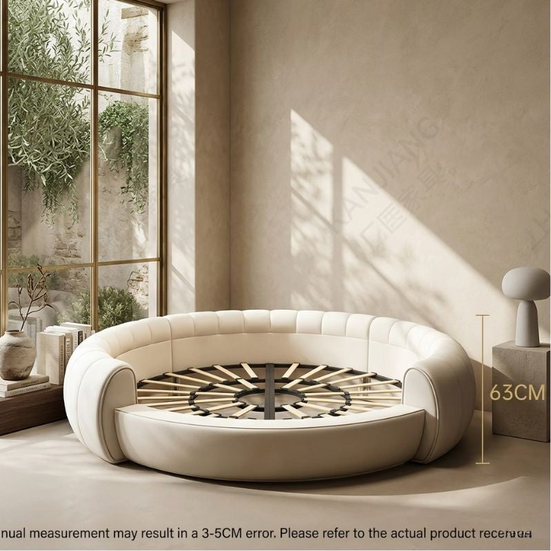 Modern Radius Circa Round Bed Frame