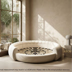 Modern Radius Circa Round Bed Frame