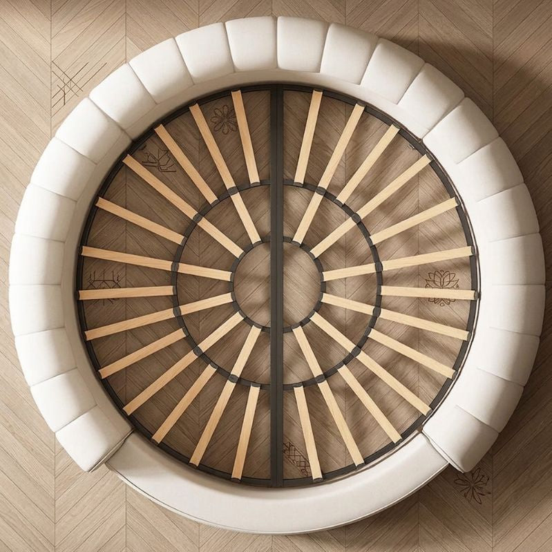 Modern Radius Circa Round Bed Frame