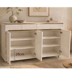 Modern Shoe Cabinet Closed Rack Living Room Shoes Storage System