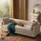 Modern Sleek Style Bedroom Bench