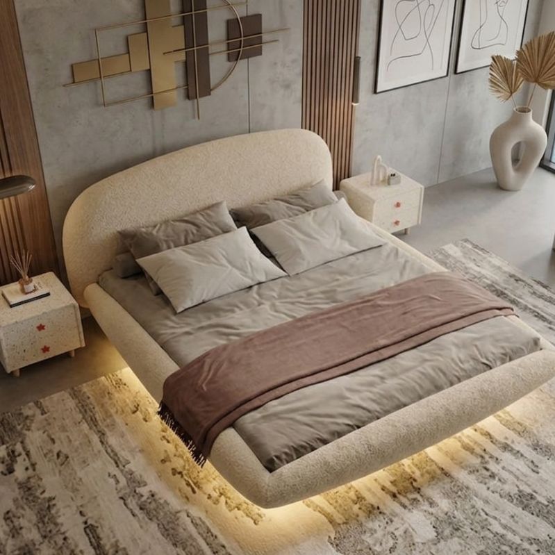Modern Solstice Floating Bed