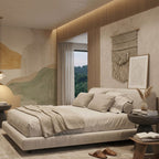 Modern Strata Puffy Bed Frame
