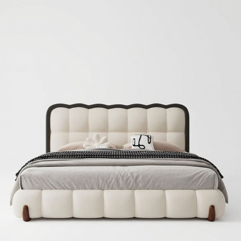 Modish Upholstered Platform Bed