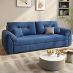 Luxury Multifunctional Sofa Bed with Storage – Soft Fabric, Easy Pull-Out Mechanism, Perfect for Compact Living Spaces