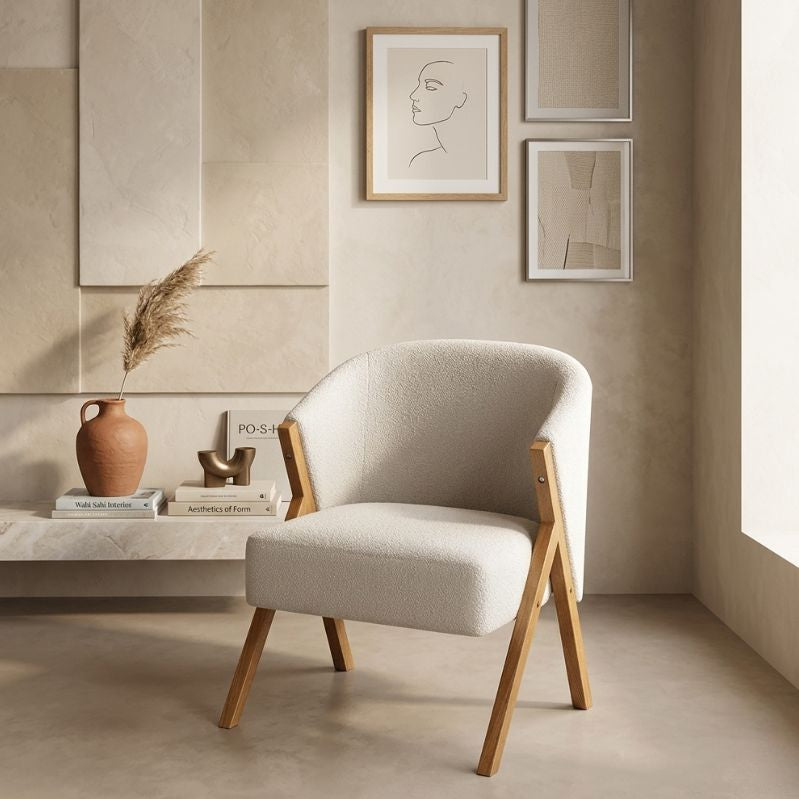Nordic Ember Lounge Chair