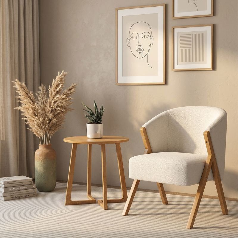 Nordic Ember Lounge Chair