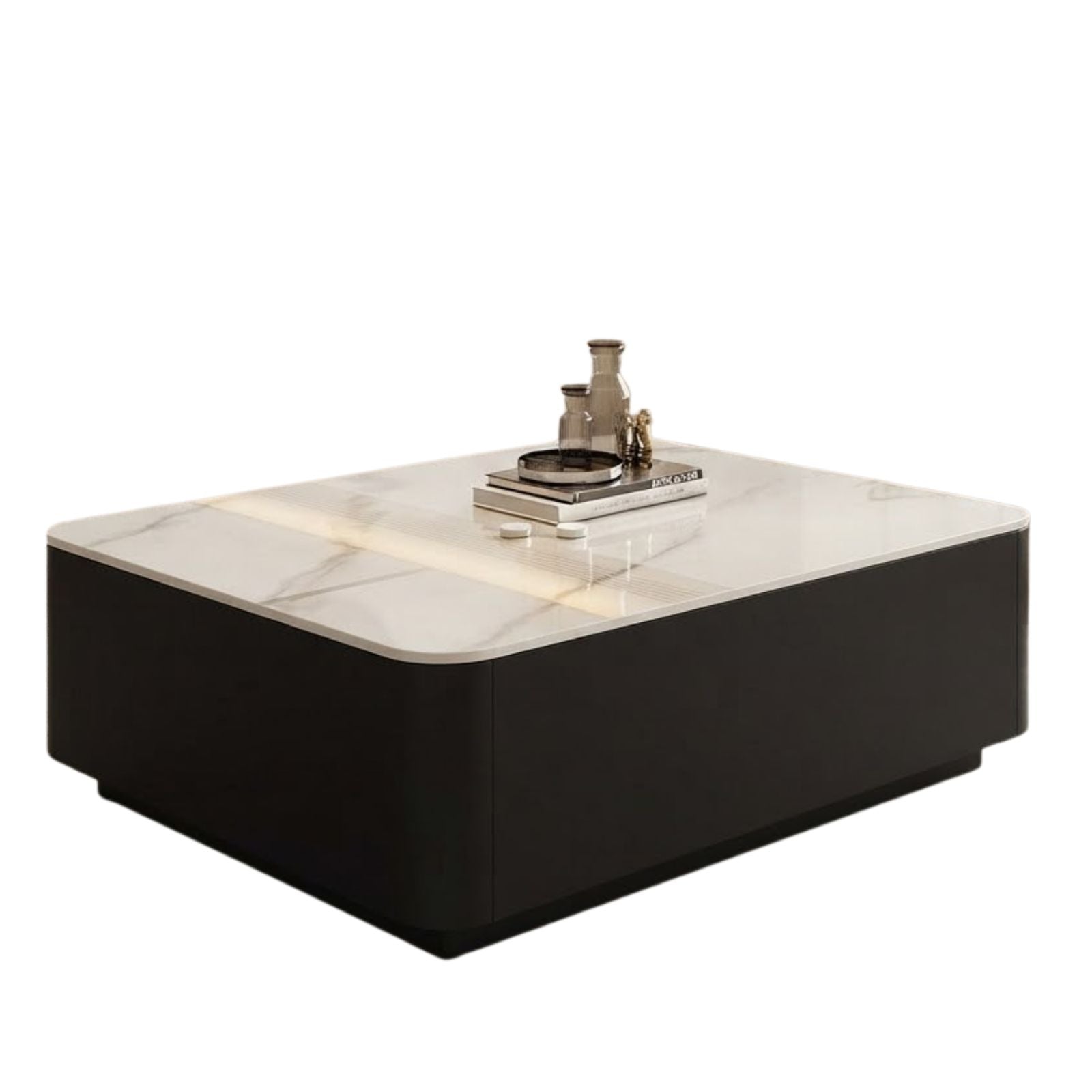 Nordic Marble Effect Luxury Unique Coffee Tables Glam Premium