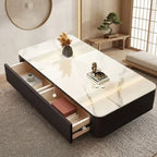 Nordic Marble Effect Luxury Unique Coffee Tables Glam Premium