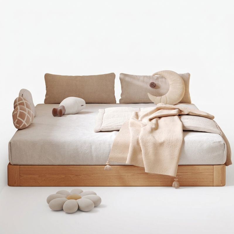 Oak Lumina Wooden Bed Frame