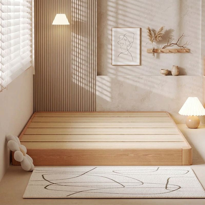 Oak Lumina Wooden Bed Frame