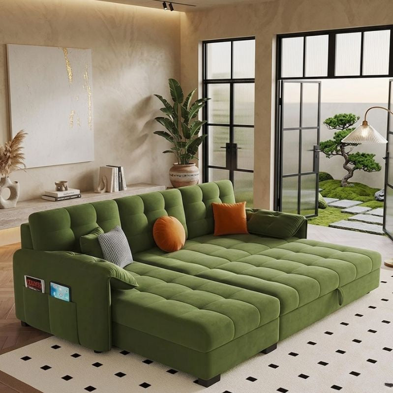 Omni-Rest Storage Pull-Out Sofa