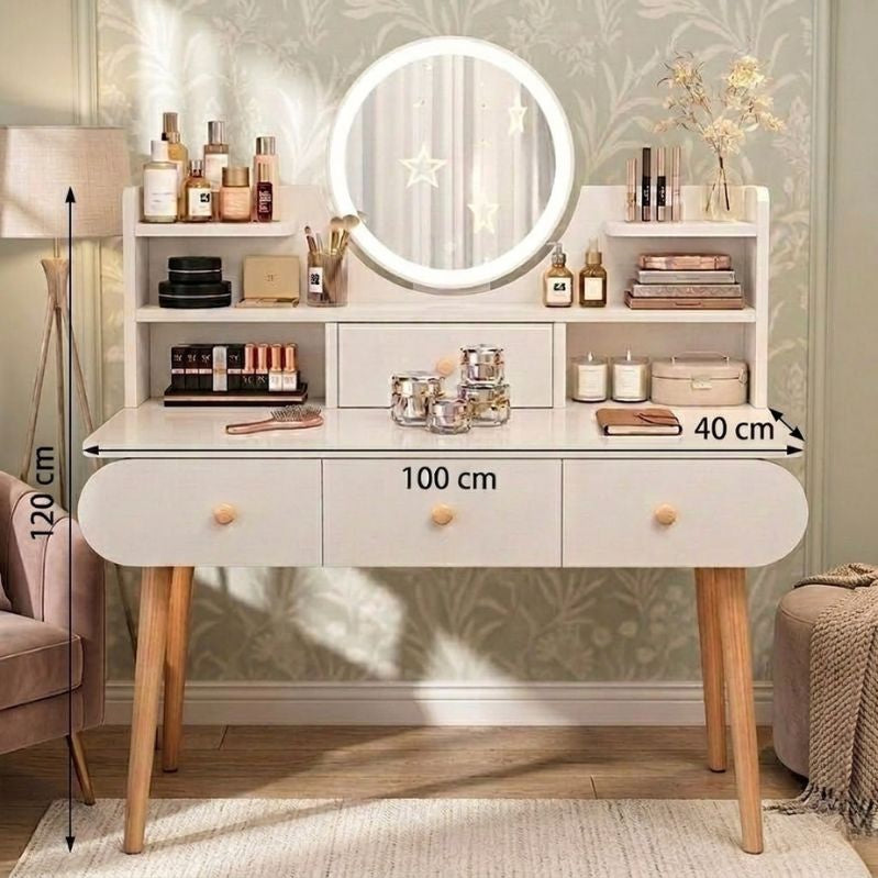 Pearl Minimalist Scandi-Chic Vanity Set