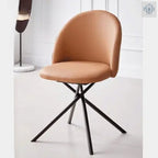 Simple And Minimalist Office Chair Made With Leather