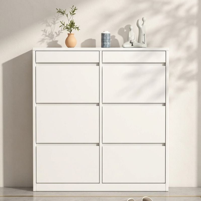 Riva Solid Wood Ultra-Thin Flip Shoe Cabinet