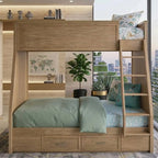 Rowan Ridge Bed Frame with Storage Bunk