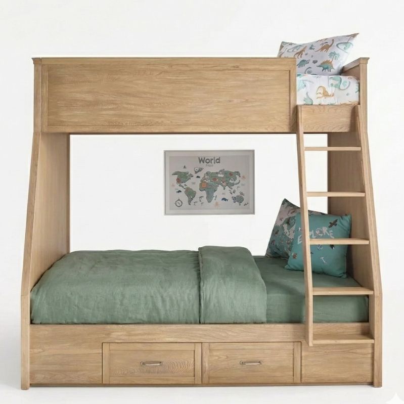 Rowan Ridge Bed Frame with Storage Bunk