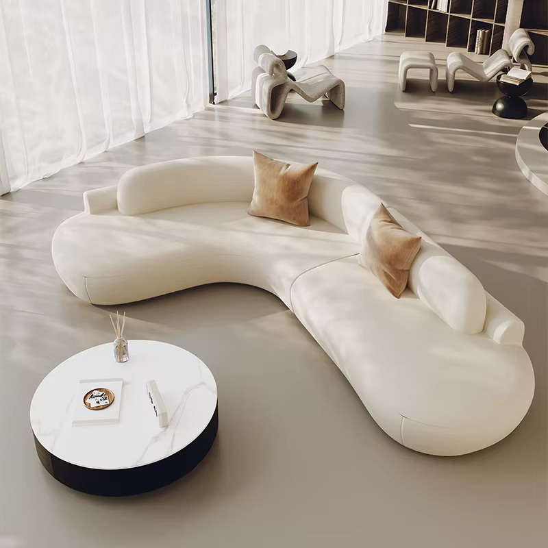 Modern Luxury Living Room Sofas Minimalist Comfortable Large Size Living Room