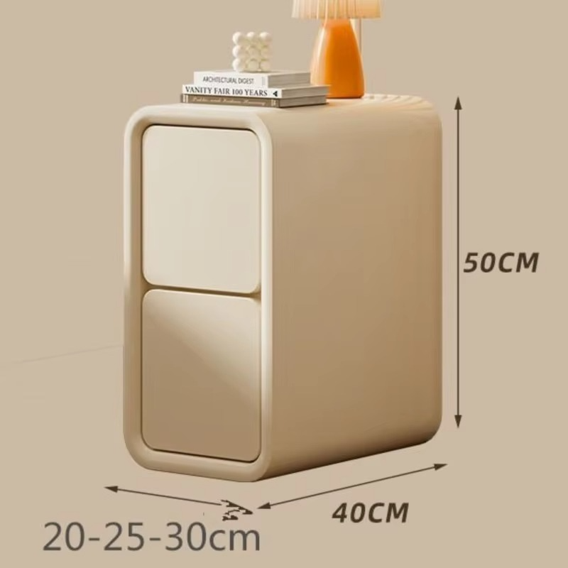 Bedside Cabinet Light Solid Wood Table Nightstands