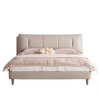Upholstered Fancy Bed European Luxury Two Persons Sleeping Bed