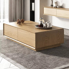 Modern Luxury Nordic Aesthetic Unique Coffee Tables Square Design