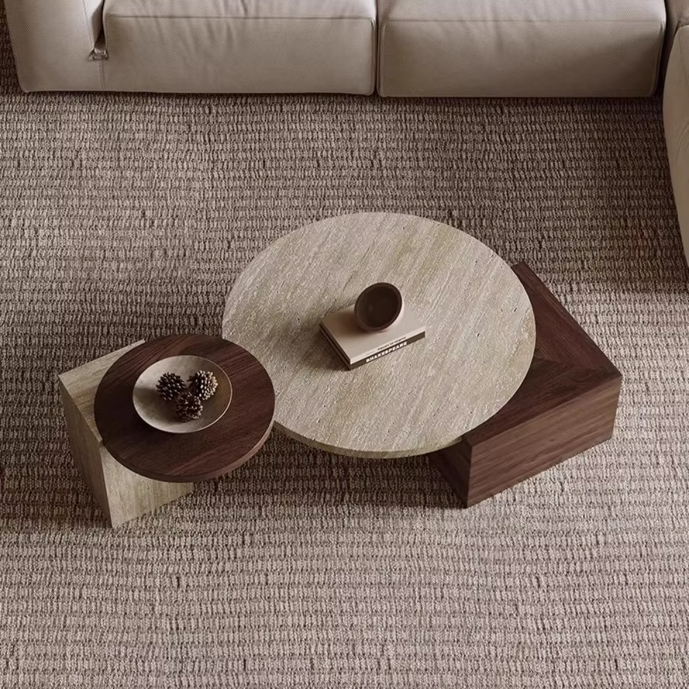 Nordic Modern Coffee Table Living Room Luxury Premium Coffee Tables Minimalist Vintage Table