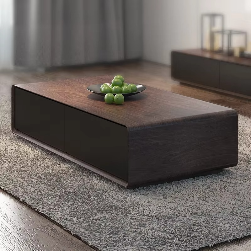 Modern Luxury Nordic Aesthetic Unique Coffee Tables Square Design