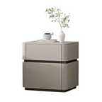 Minimalist Modern Bedside Table Italian Style Glam Elegant Night Table Aesthetic