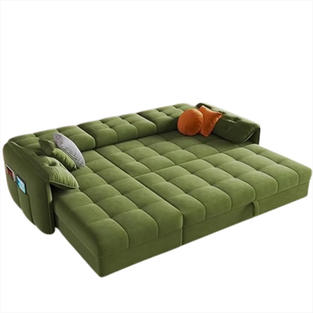 Folding Relax Sofas Bed Bedroom Multifunctional Modular Individual Sofa Convertible Pull Out