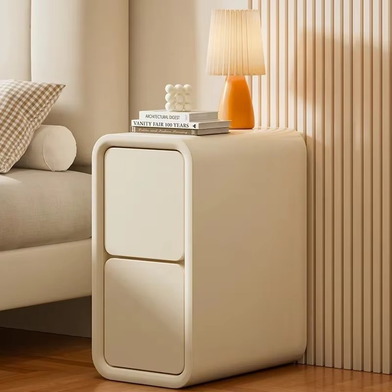 Bedside Cabinet Light Solid Wood Table Nightstands