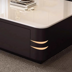 Nordic Marble Effect Luxury Unique Coffee Tables Glam Premium